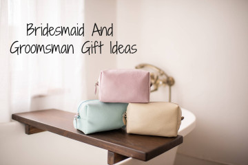Bridesmaid and Groomsman Gift Ideas