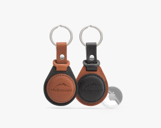 Leather AirTag Key Chain