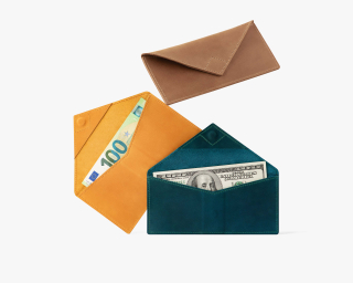Leather Money Gift Envelope