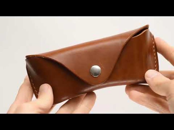 Handmade Leather Sunglasses Case For Ray-Ban 