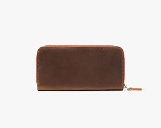 Large Zip Wallet In Canyon Color