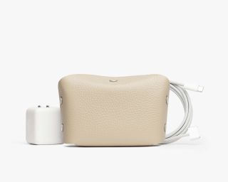 Power Adapter And Cord Organizer, Size M In Ivory Color