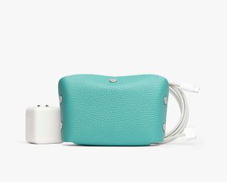 Power Adapter And Cord Organizer, Size M In Turquoise Color