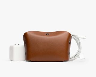 Power Adapter And Cord Organizer, Size M In Ginger Color