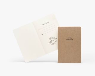 Cardstock Kraft Notebook 3.5" x 5.5"