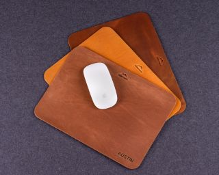 Custom Leather Mousepad
