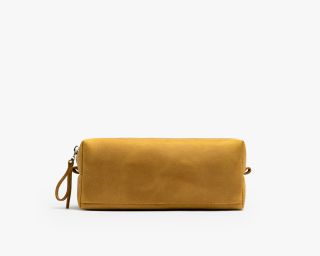 Travel Bag For Men, Size M In Caramel Color
