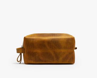Dopp Kit With Handle In Canyon Color