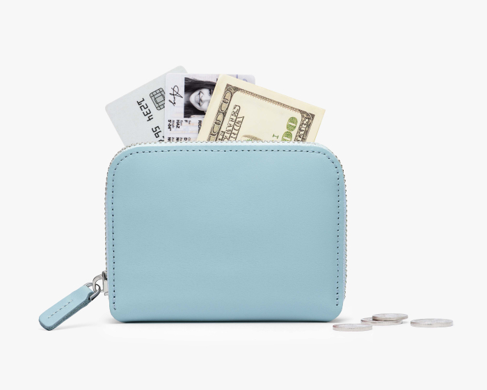 Small Zip Around Women Wallet | hidemont.com