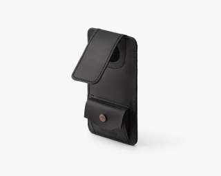 AirTag Compatible Credit Card Wallet In Black Color
