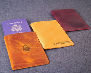 Leather Passport Holder