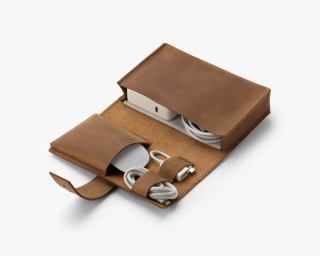 Leather Cable Organizer