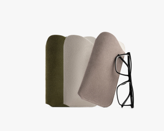 Suede Eye Glass Case