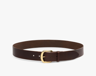 Mens Jeans Belt, Size M In Coffee Color