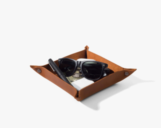 Leather Dice Tray Without Straps