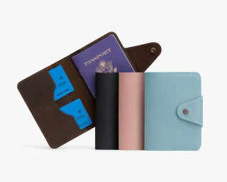 Leather Passport Holder