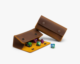 Leather Dice Bag