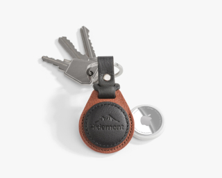 Leather AirTag Key Chain