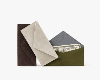 Suede Money Gift Envelope
