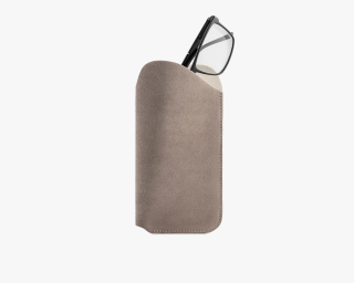 Suede Eye Glass Case