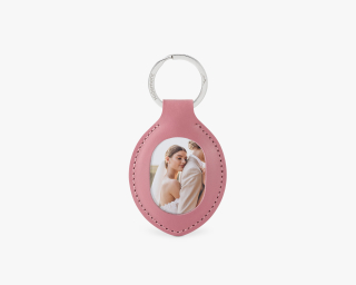 Custom Photo Leather Keyring
