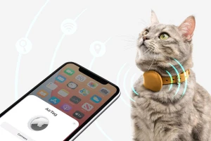 cat collar airtag compatible