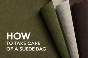 suede bag how to clean