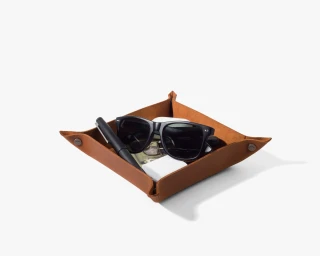 Leather Dice Tray Without Straps