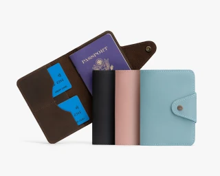 Leather Passport Holder
