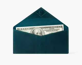 Leather Money Gift Envelope