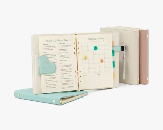 Leather Wedding Planner Book