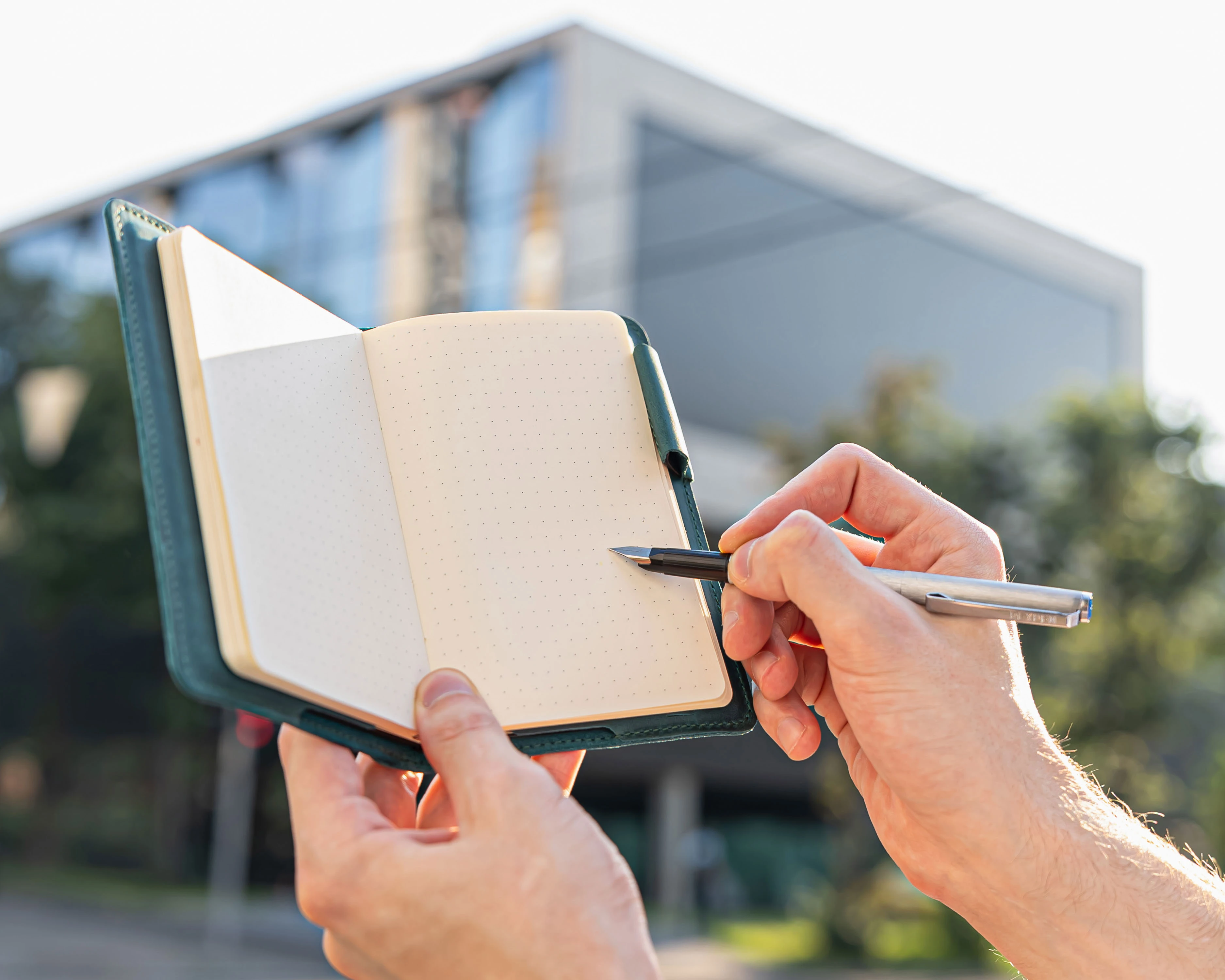 leather moleskine cover
