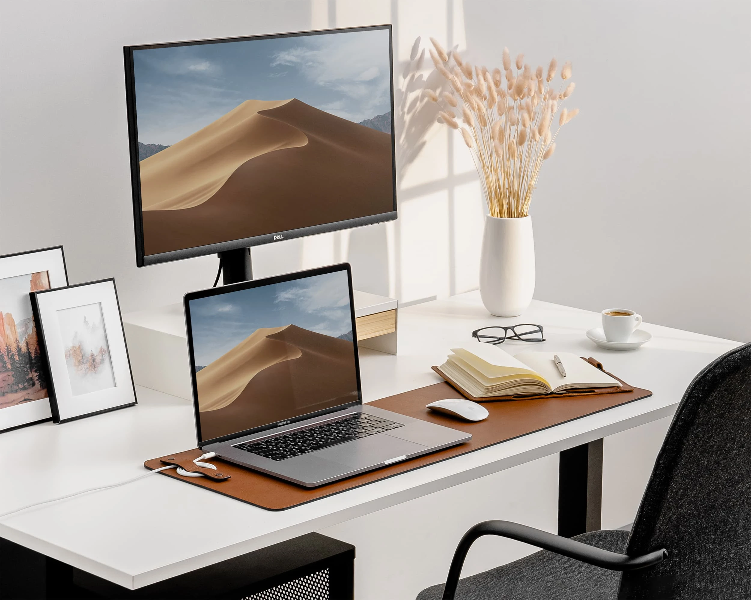 leather desk pad