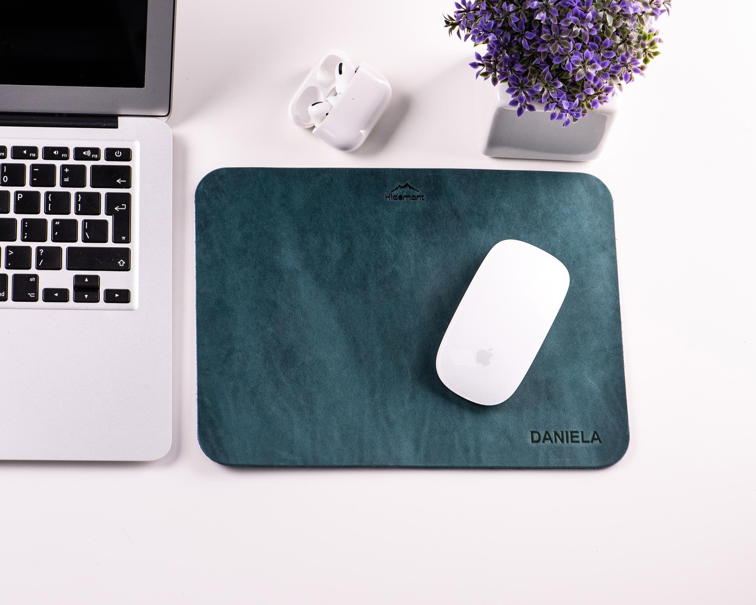 leather mousepad