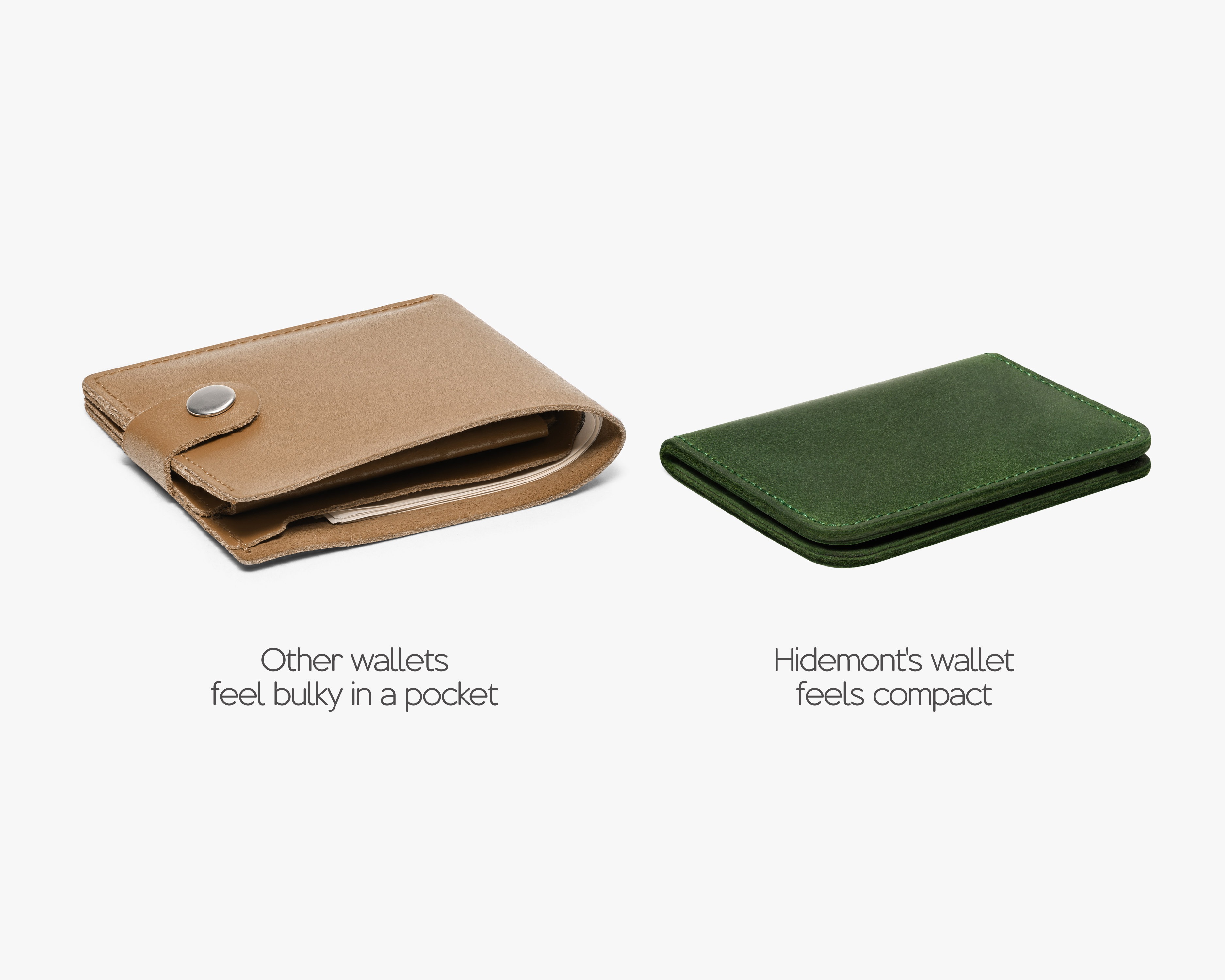 Boston leather card holder women's colors by Hidemont