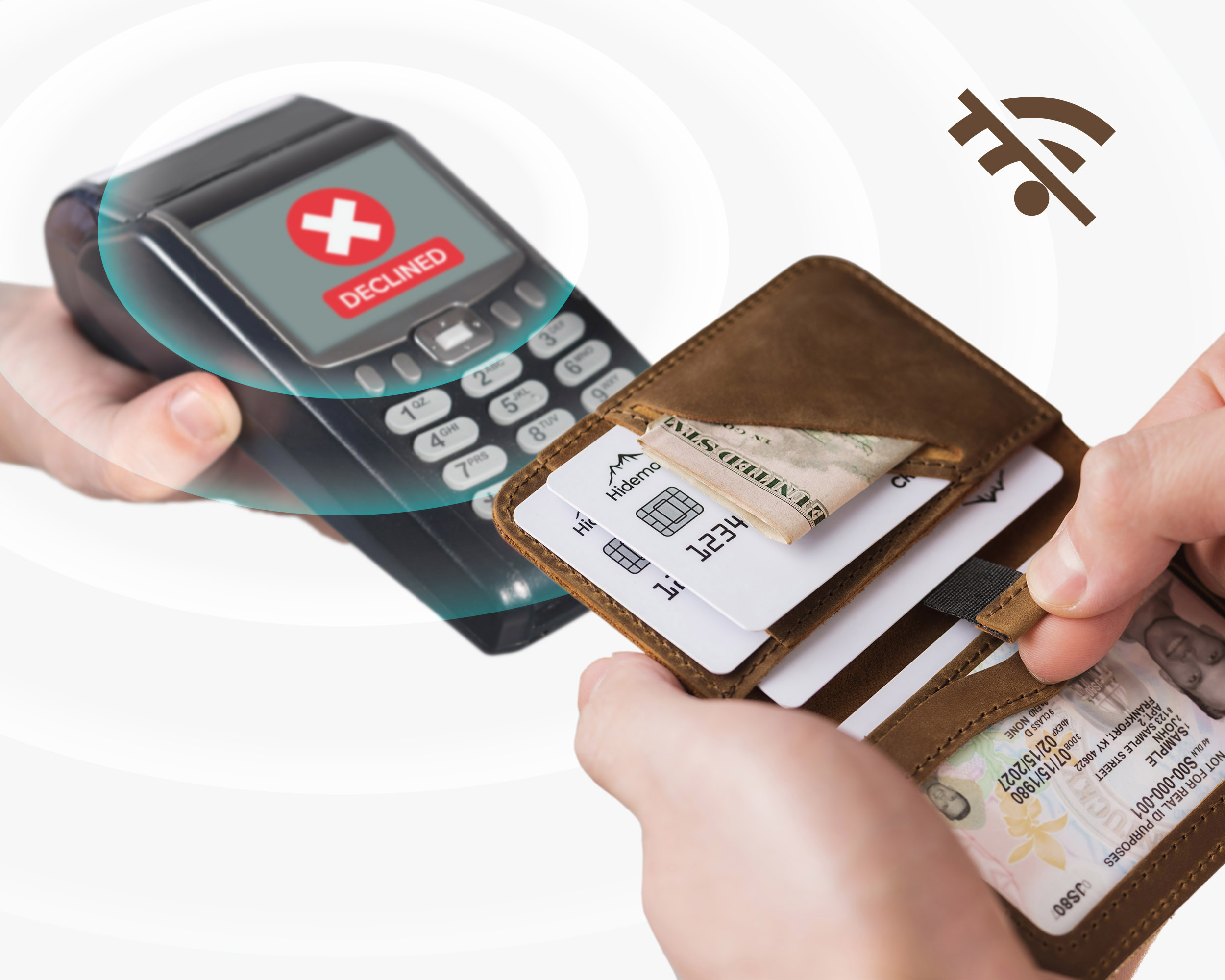 rfid blocking wallet