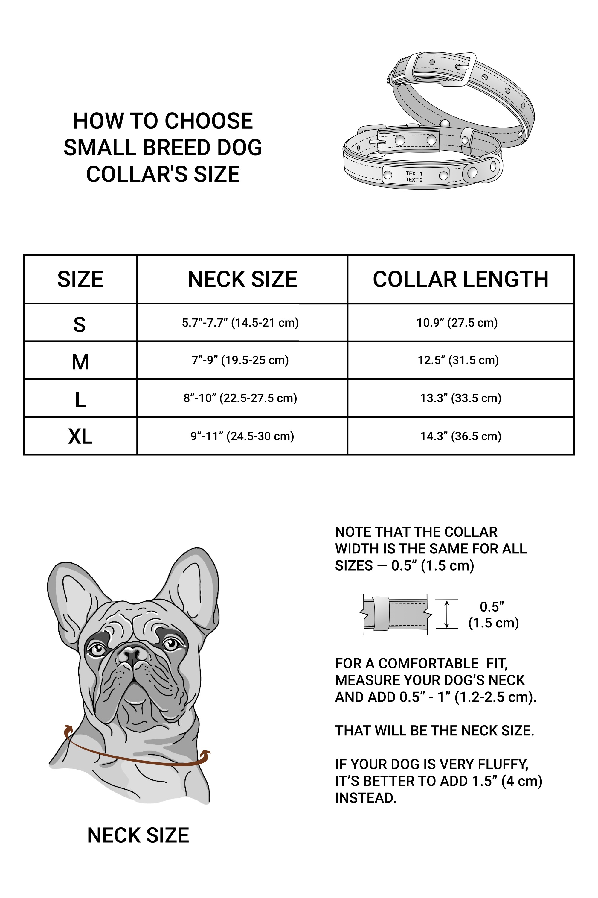 small breed dog collar