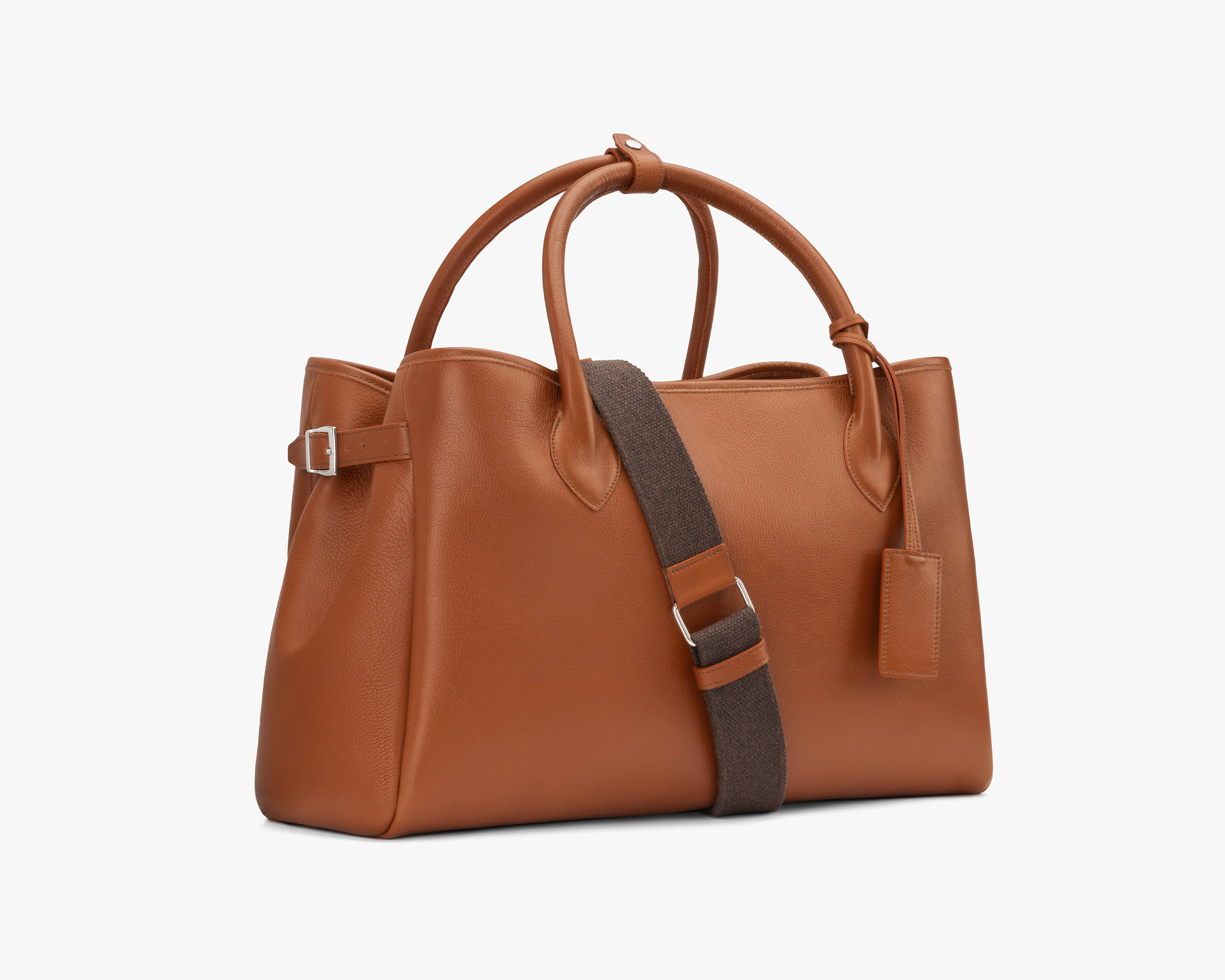leather tote bag
