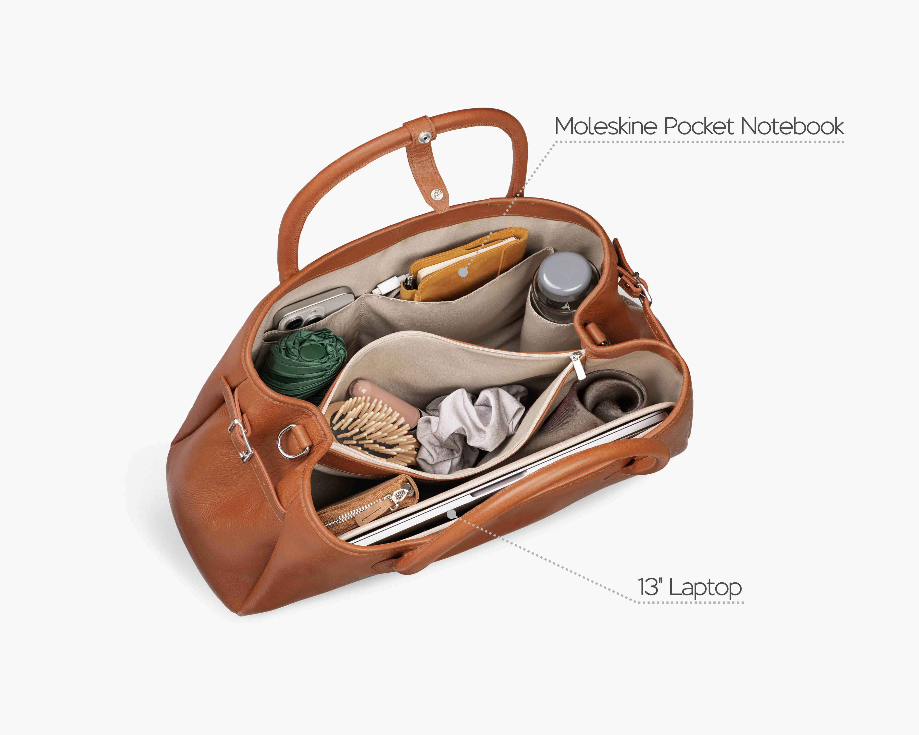 university leather bag for her