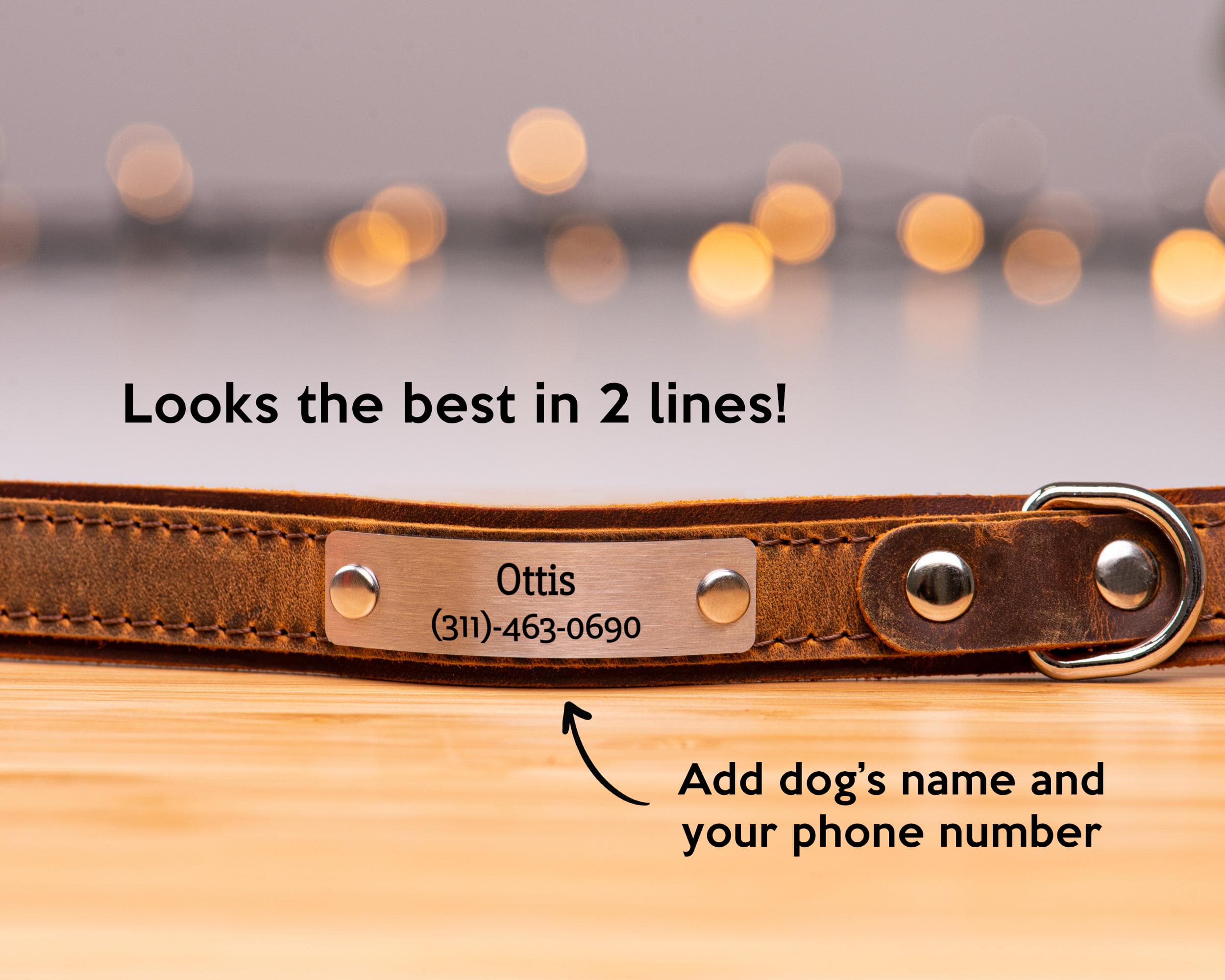 personalized dog collar