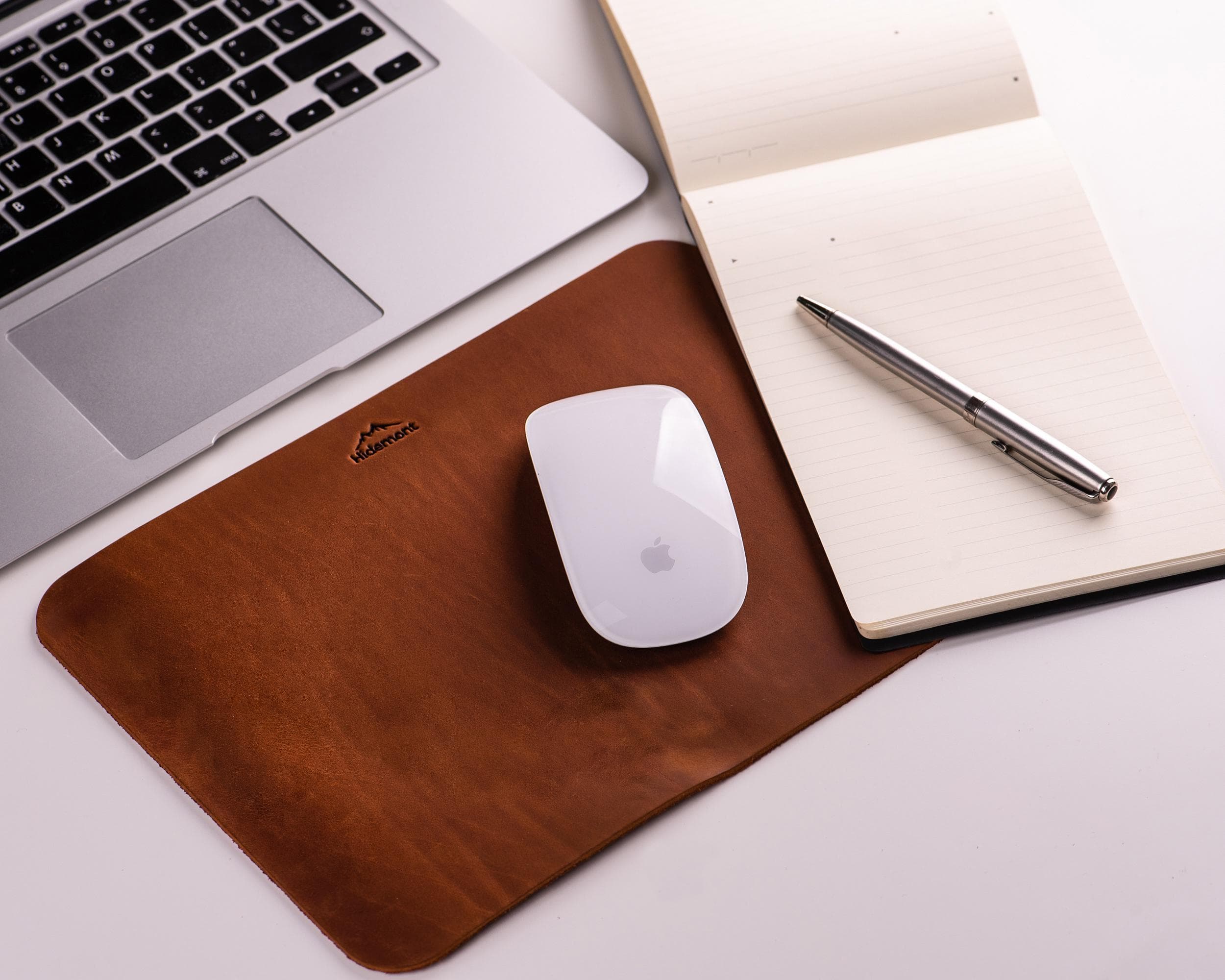 leather mouse pad