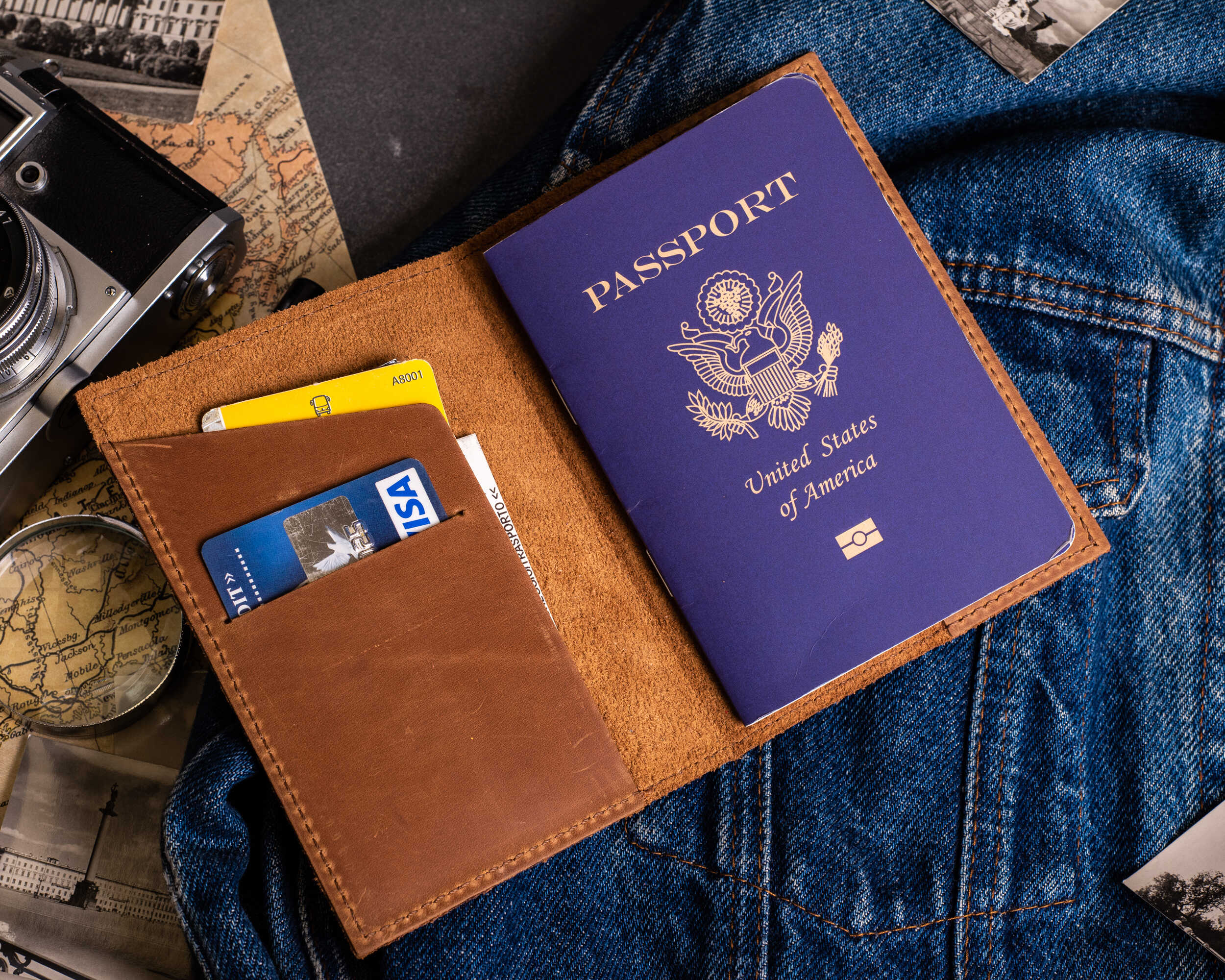 passport cover family gift