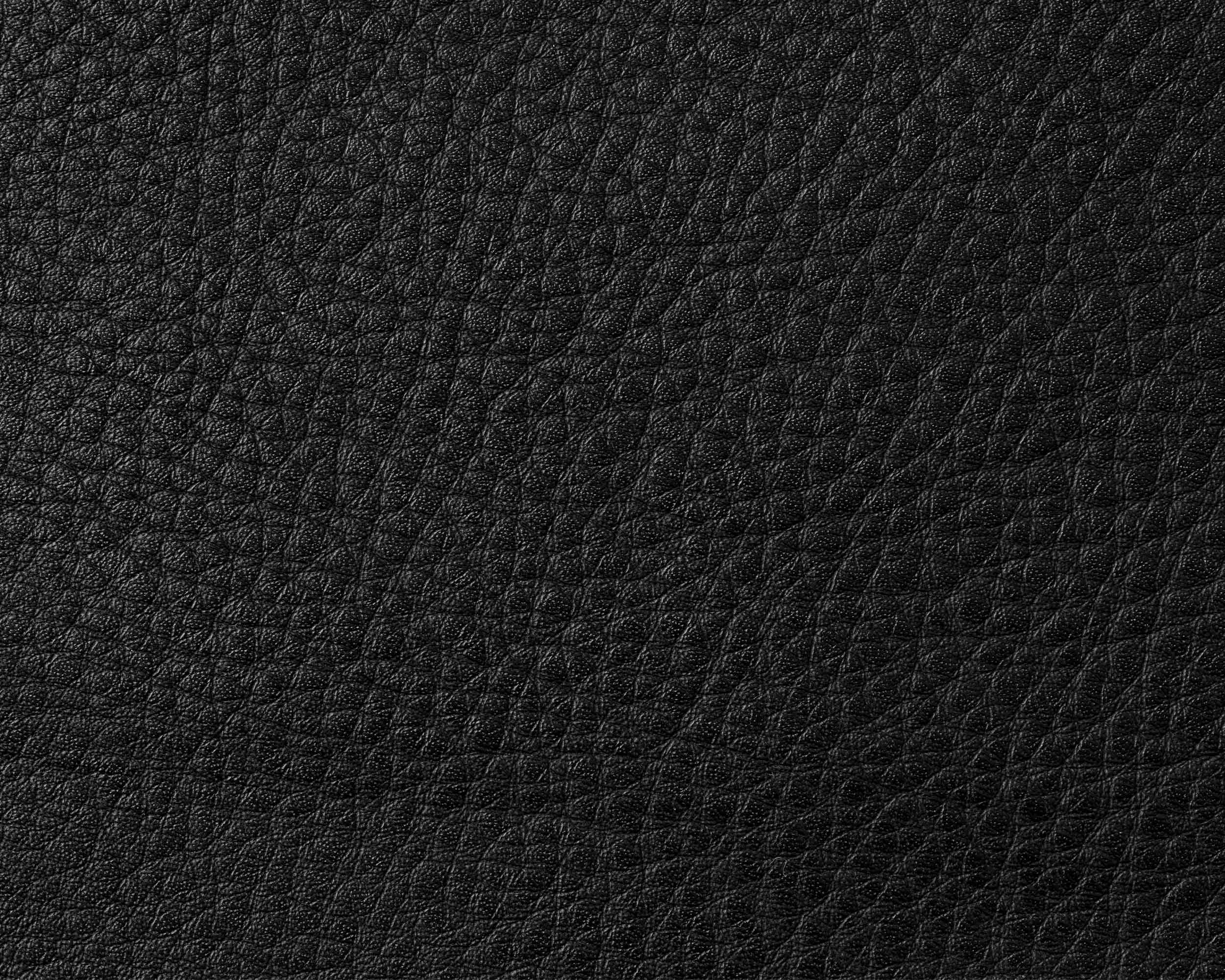 black textured leather